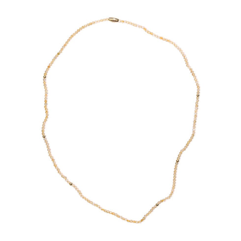 Citrine | Or Vermeil | Enveloppement de pierres précieuses